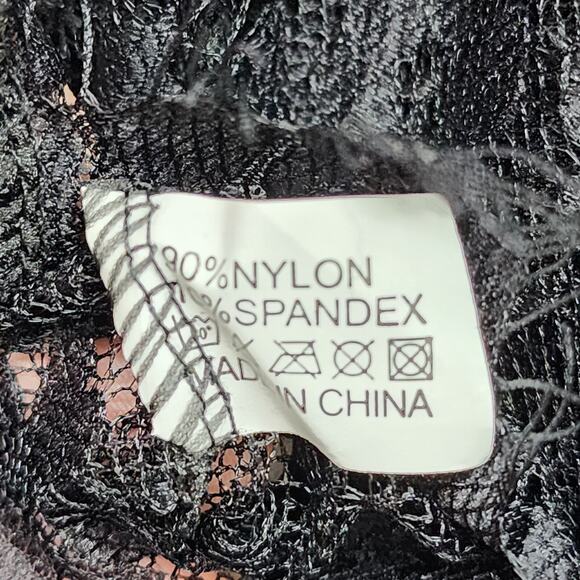 Lace Maxi Cover-Up Women Boho Sheer Batwing Sleeve Fringe Kimono Sexy Festival C - Picture 11 of 11